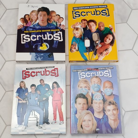 NBC's SCRUBS TV Series Seasons Two, Four, Five and Nine. 11 Disc Set. - Picture 1 of 10